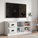 TV Cabinet White 102x35.5x47.5 cm Engineered Wood 816176