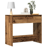 Console Table Old Wood 89x41x76.5 cm Engineered Wood 856774