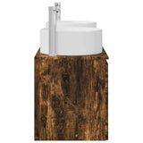 Bathroom Cabinet Set 3 pcs Smoked Oak 49.5 x 44.5 x 65.5 cm 3405742