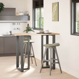 Bar Table Legs T-Shaped 2 pcs Anthracite 60x35x cm Steel 4013106