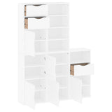 Side Cabinets 5 pcs "ODDA" White 40x24x79 cm Solid Wood Pine 3365365