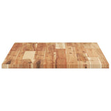 Desk Top Oil Finished 80x50x2 cm Solid Wood Acacia 3279748