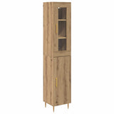 Highboard 2 pcs Artisan Oak Engineered Wood 3415901