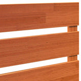 Headboard Wax Brown 200.5 x 3 x 80 cm Solid Pine Wood 844449