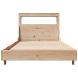 Bed Frame without Mattress 90x190 cm Single Solid Wood Pine 3306441