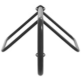 Saddle Rack Wall Mounted Black Iron 172428