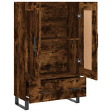 Highboard Smoked Oak 69.5x31x115 cm Engineered Wood 830353