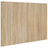 811028 Bed Headboard Sonoma Oak 120x1,5x80 cm Engineered Wood