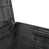 Outdoor Cushion Box Anthracite 77.5x44.5x53 cm Polypropylene 366602