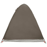 Camping Tent Dome 2-Person Brown Waterproof 4009613