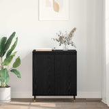 Sideboard Black Oak 60 x 35 x 70 cm Engineered Wood 882597