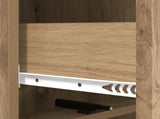 Drawer Cabinet Artisan Oak 33 x 34.5 x 92 cm Engineered Wood 894394