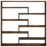 Wall Shelf Smoked Oak 103 x 17 x 102 cm Engineered Wood 8015020