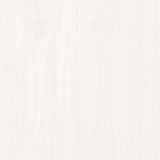 Bed Frame without Mattress White 140x200 cm Solid Wood Pine 3308844