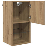 Wall-mounted TV Cabinets 2 pcs Artisan Oak 30.5 x 30 x 60 cm 882945