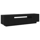 TV Cabinet Black 160 x 35 x 40 cm Engineered Wood 861103
