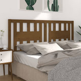 Headboard Honey Brown 166x4x100 cm Solid Wood Pine 818683