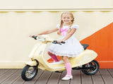 24V Kids Electric Motorbike, Ride on Motorcycle with Manual Throttle, Brakes and LED Lights for Ages T3398P422426