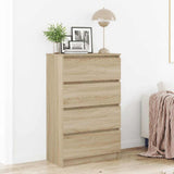 Sideboard Sonoma Oak 60x35x98.5 cm Engineered Wood 800534