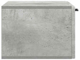 Wall-Mounted TV Cabinet Concrete Grey 59.5 x 31 x 30 cm 899388