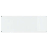 Kitchen Backsplash 2 pcs Transparent 110 x 40 cm Tempered Glass 3415488
