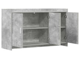 Sideboard Concrete Grey 98.5 x 33 x 80 cm Engineered Wood 8011126