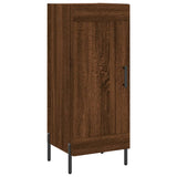 Sideboard Brown Oak 34.5x34x90 cm Engineered Wood 830459