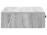 Wall-Mounted Side Table Grey Sonoma 59 x 34.5 x 17 cm 897981