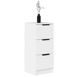 Sideboard White Engineered wood Compact Storage Sideboard 811151