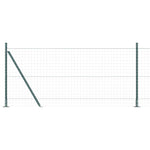 Fence Posts Manual 13 pcs Green 32mm 90 cm Galvanised steel 42004287