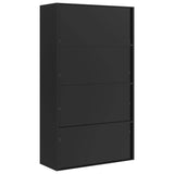 File Cabinet Black 105x40x180 cm Steel 339770