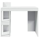 Office Desk White 103.5x56.5x94 cm Engineered Wood 847975