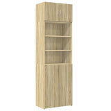 Storage Cabinet Sonoma Oak 70x42.5x225 cm Engineered Wood 3281317