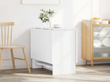 Dinning Table 138 x 70 x 73.5 cm Engineered Wood White 8006071