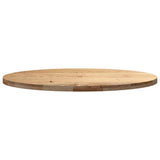 Table Top 120x60x4 cm Solid Wood Oak Oval 4009043
