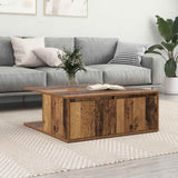 Coffee Table Old wood 80 x 80 x 31 cm Engineered wood 875486