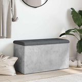 Storage Bench Concrete Grey 82x42x45 cm Engineered Wood 835050