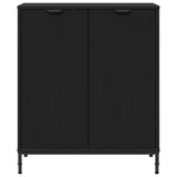 Sideboard Black 69.5 x 33 x 82 cm Engineered Wood 883425