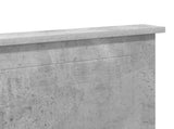 Headboard Concrete Grey Engineered wood 888433