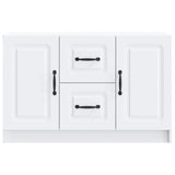 Sideboard with Drawer White 89 x 34.5 x 57 cm Engineered Wood 895805
