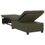 Sofa Bed Army Green 194 x 67 x 82 cm Huahua Fabric 42008606