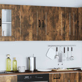 Kitchen Wall Cabinets 2 pcs Kalmar Smoked Oak Engineered Wood 853568