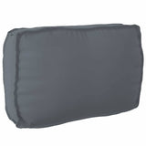 Pallet Cushion Set 3 pcs Anthracite 120 x 80 x 12 cm 3329089