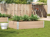 Garden Planter 120x80 cm Solid Wood Pine 3295847