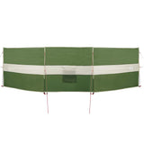 Camping Windbreak Green 490x123 cm Waterproof 4009654