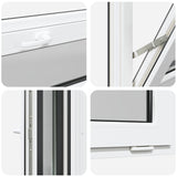 Basement Window Internal Colour White RISOR 90 x 40 cm 42047305