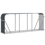 Log Holder Anthracite 234x45x100 cm Galvanised Steel 364565