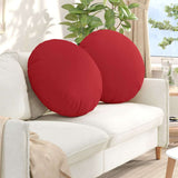 Seat Cushions 2 pcs Red 80 x 29 cm Fabric 42014243