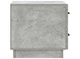 Bedside Cabinet with Drawer Concrete Grey 43 x 34.5 x 44.5 cm 895221