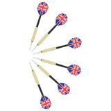 Professional Dart Set with Dartboard Sisal Steel 91459